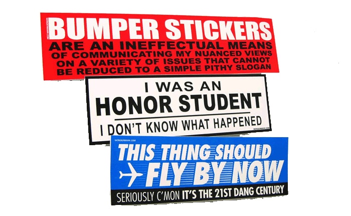 Cool Bumper Sticker