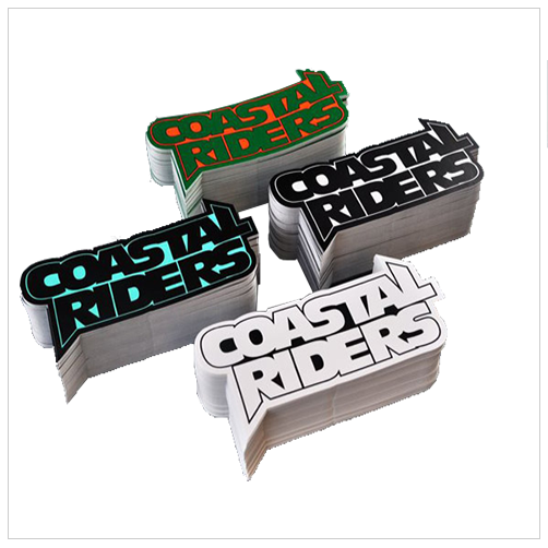 Custom die cut stickers