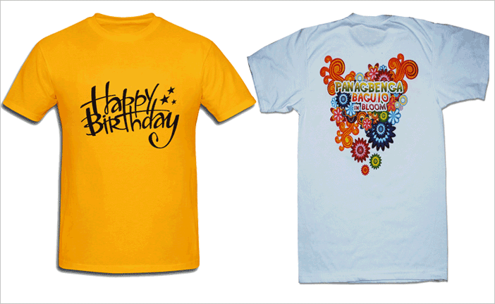 design on t-shirt printing