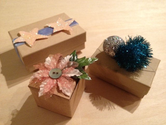 Kraft Favor Boxes