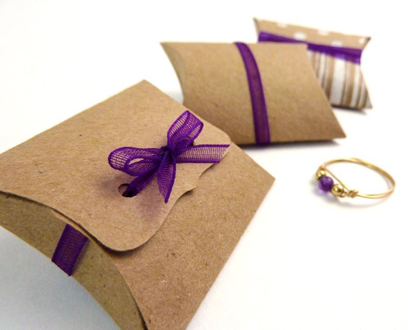 Kraft Favor Boxes
