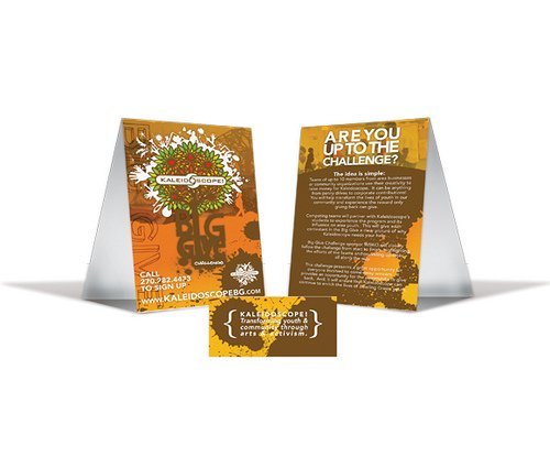 Restaurant table tent