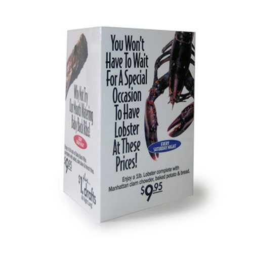 Table Tents For Restaurants