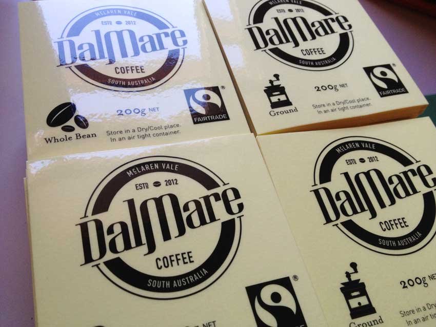 Clear vinyl sticker printing