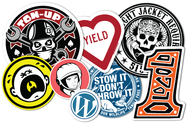 Vinyl stickers printing