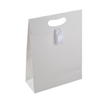 white paper shopping bags