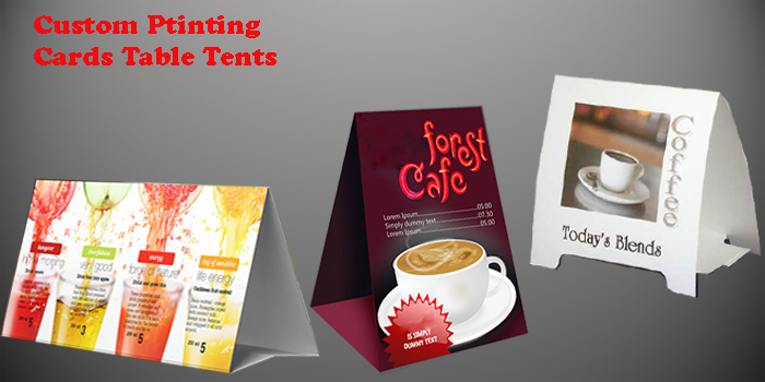 card table tents
