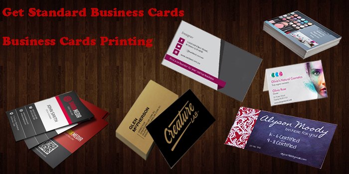 standard business card