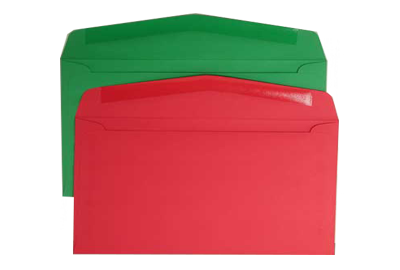Christmas envelopes printing