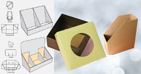 cardboard display box