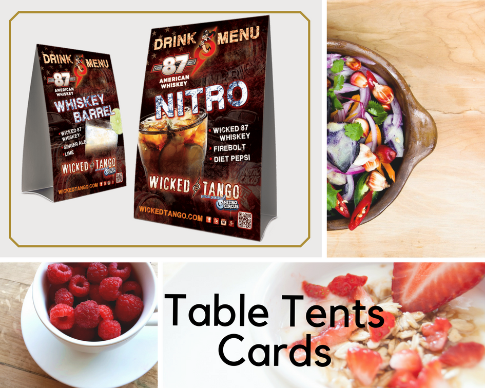 table tent cards