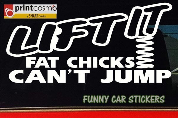 Funny Car Stickers