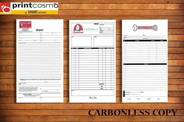 Carbonless Copy Printing