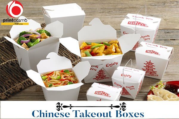 Chinese Takeout Boxes printed and packaging