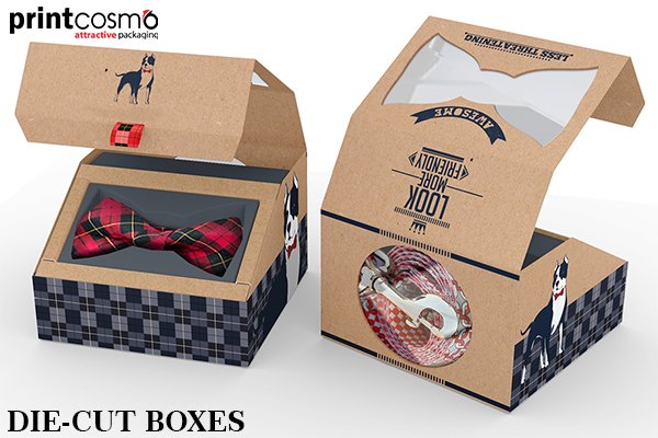 Die cut packaging Boxes Printing