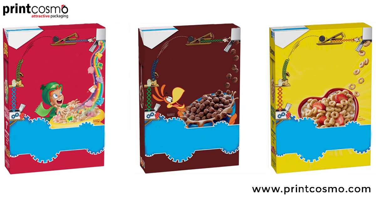 Custom Printed Cereal Boxes Custom Cereal Boxes