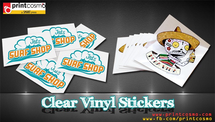 Clear Vinyl Stickers