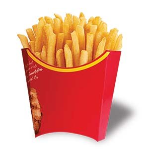 finger chips takeaway packaging