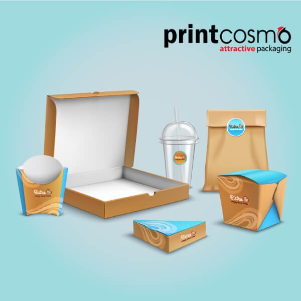 Custom food packaging boxes food-grade certified Printcosmo
